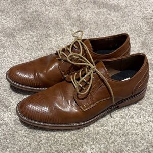 Brown Leather Men's Dress Shoes